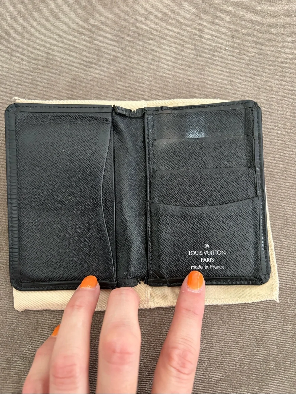 Louis Vuitton Box, Dust cover, and card holder